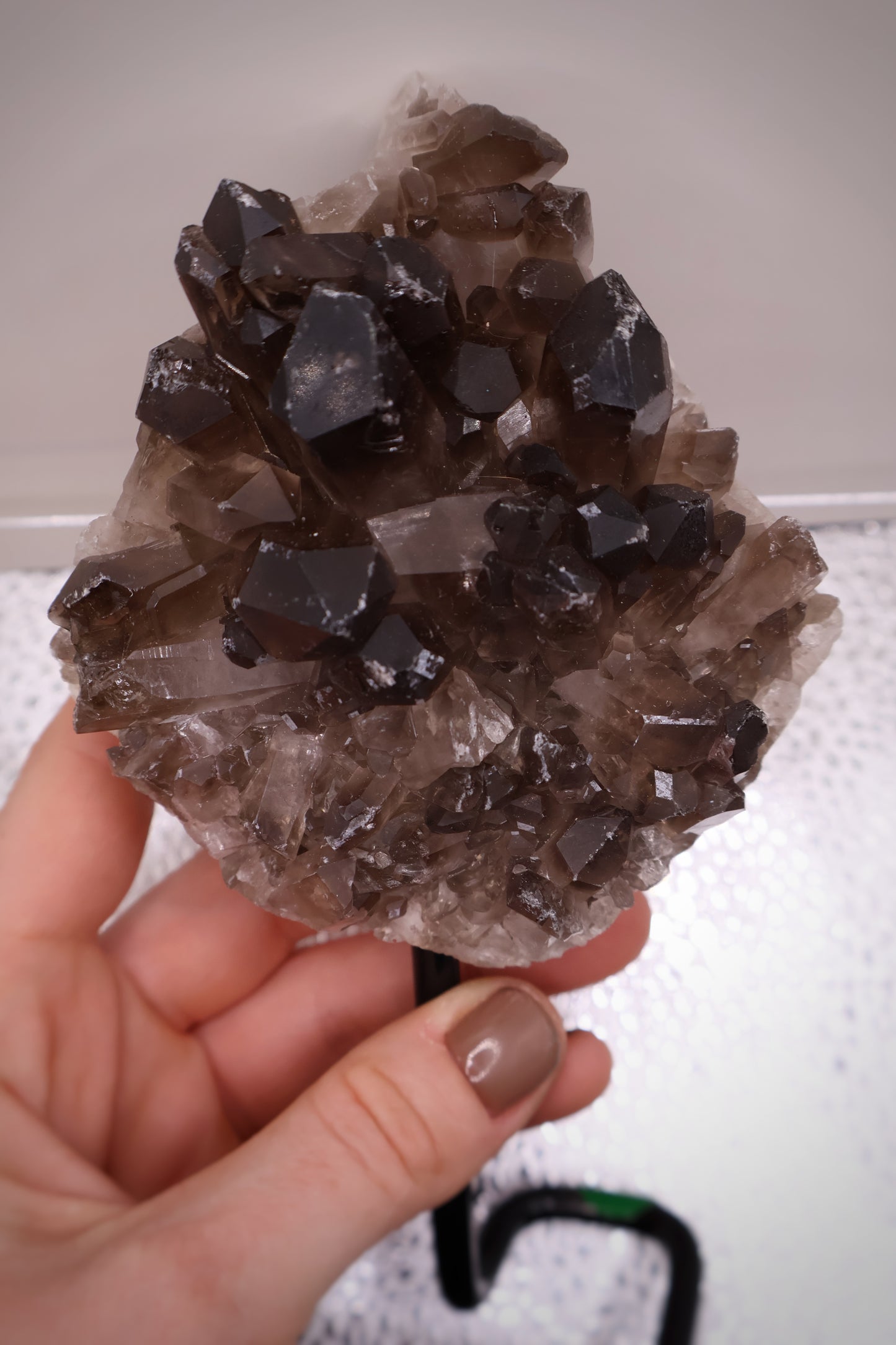 Smoky Quartz Stand 6"