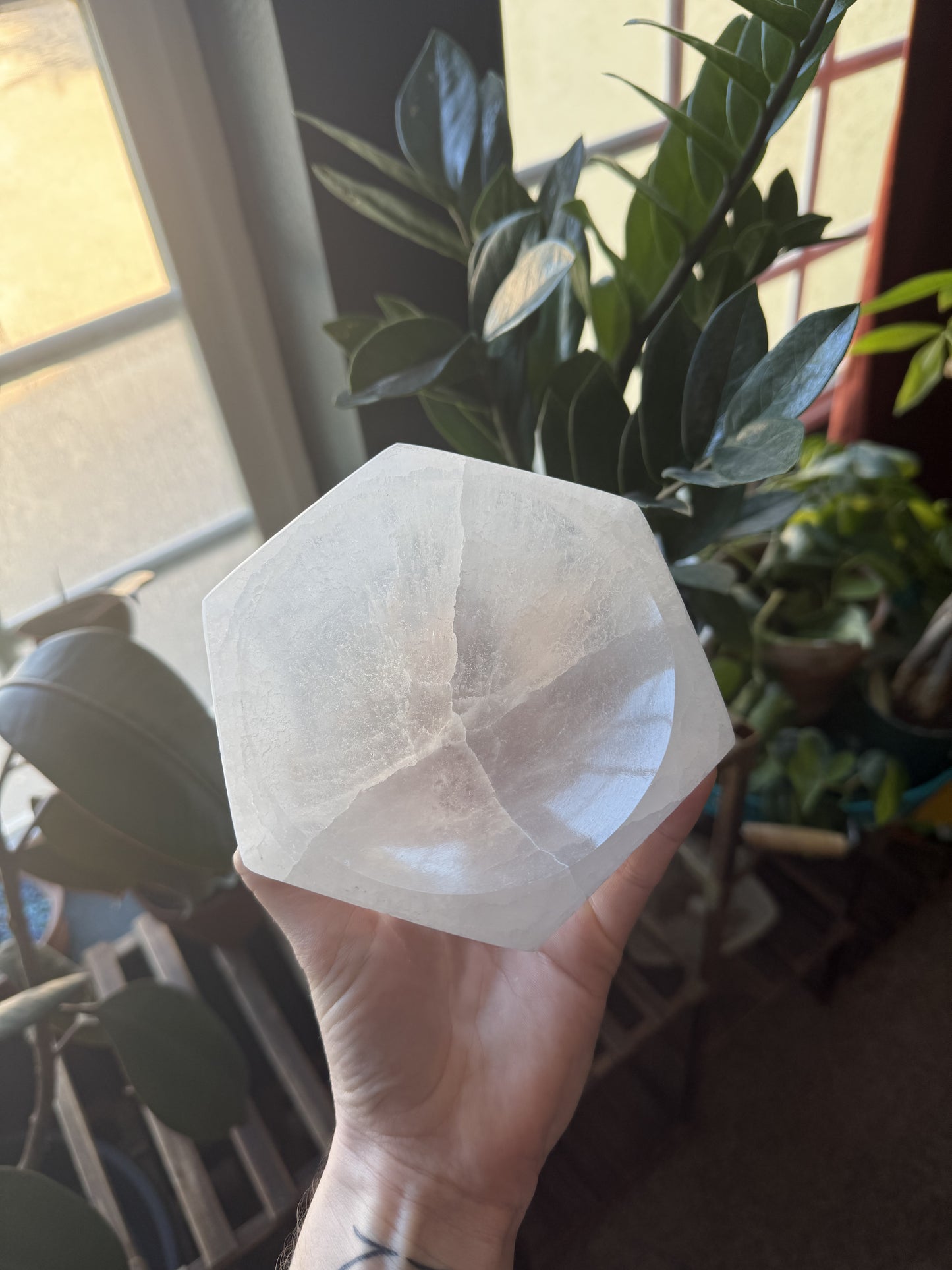 Selenite Bowl