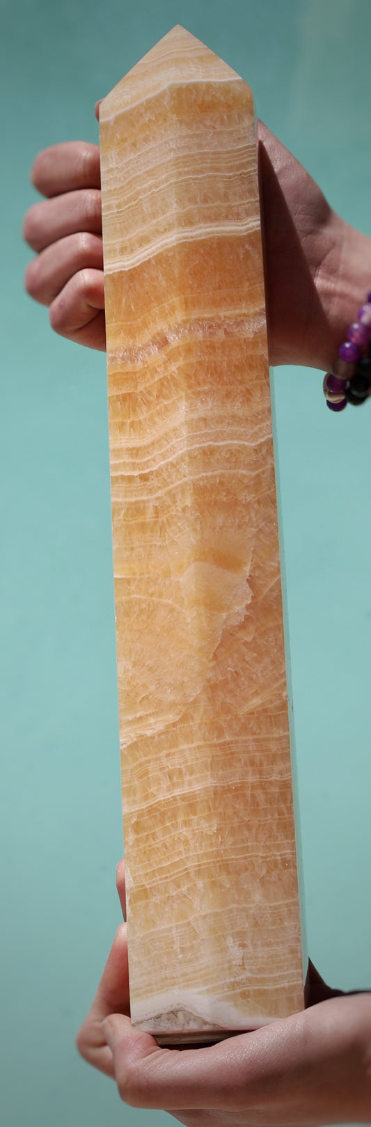 Yellow Calcite Tower